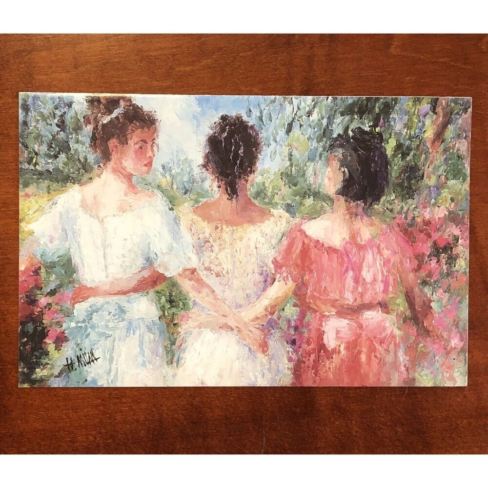 8.5x5.5" Texas Luncheon Invitation Print TAPESTRY OF LIFE Artist Henrietta Milan